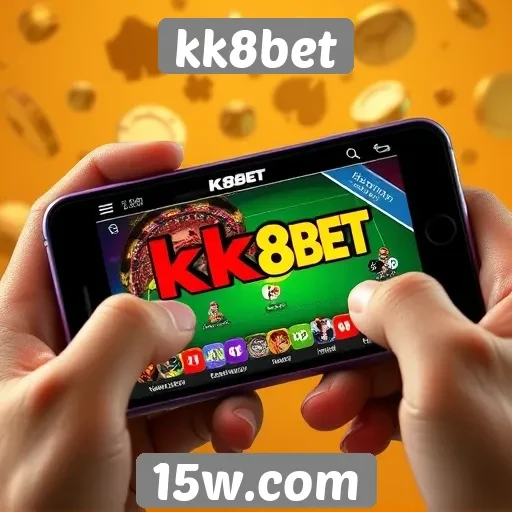 Acessibilidade do kk8bet em dispositivos móveis