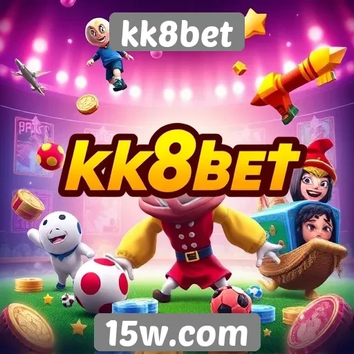 kk8bet apresenta novas opções de jogos online