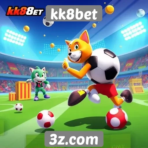 Variedade de jogos disponíveis na plataforma kk8bet